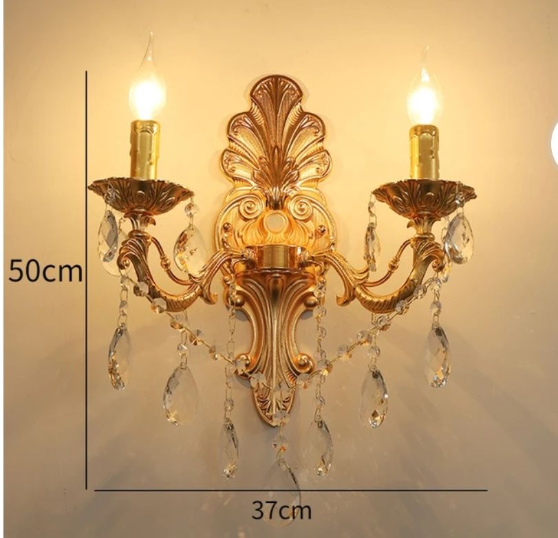 Antique Traditional Royal Candle Style Walllamp