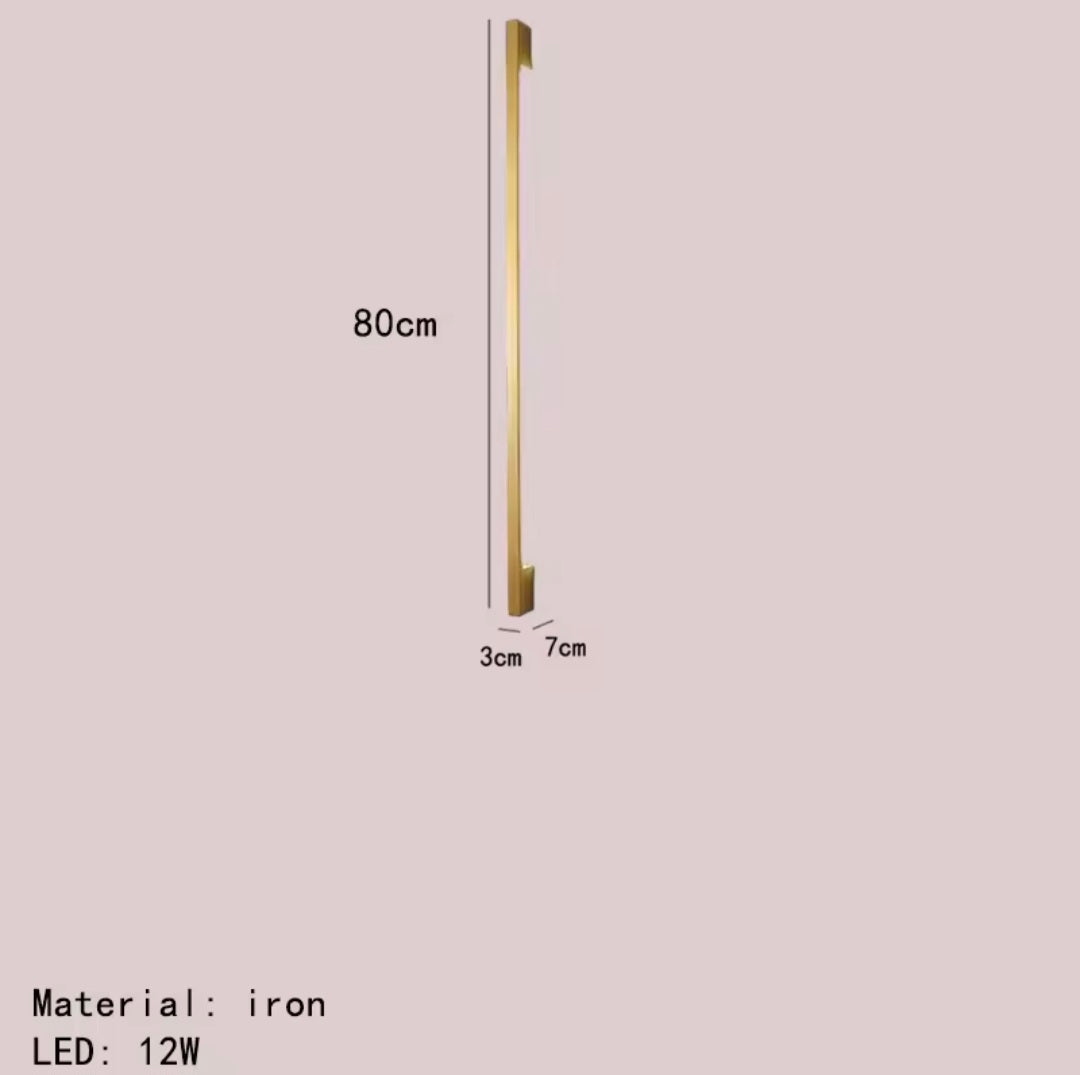 Modern Back Light Led Warm Walllight
