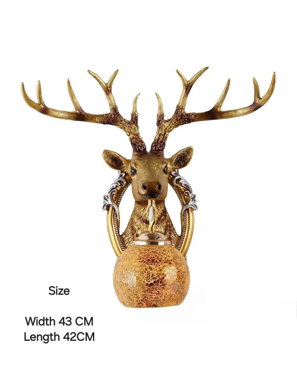 Markhor Scripted Wall Lamp