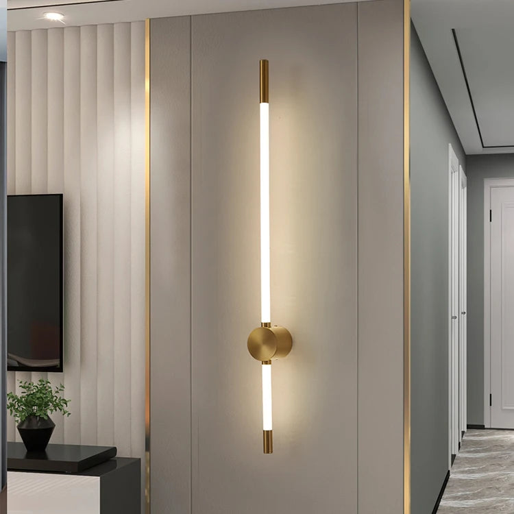 Straight Stick Glow Led Warm Walllight