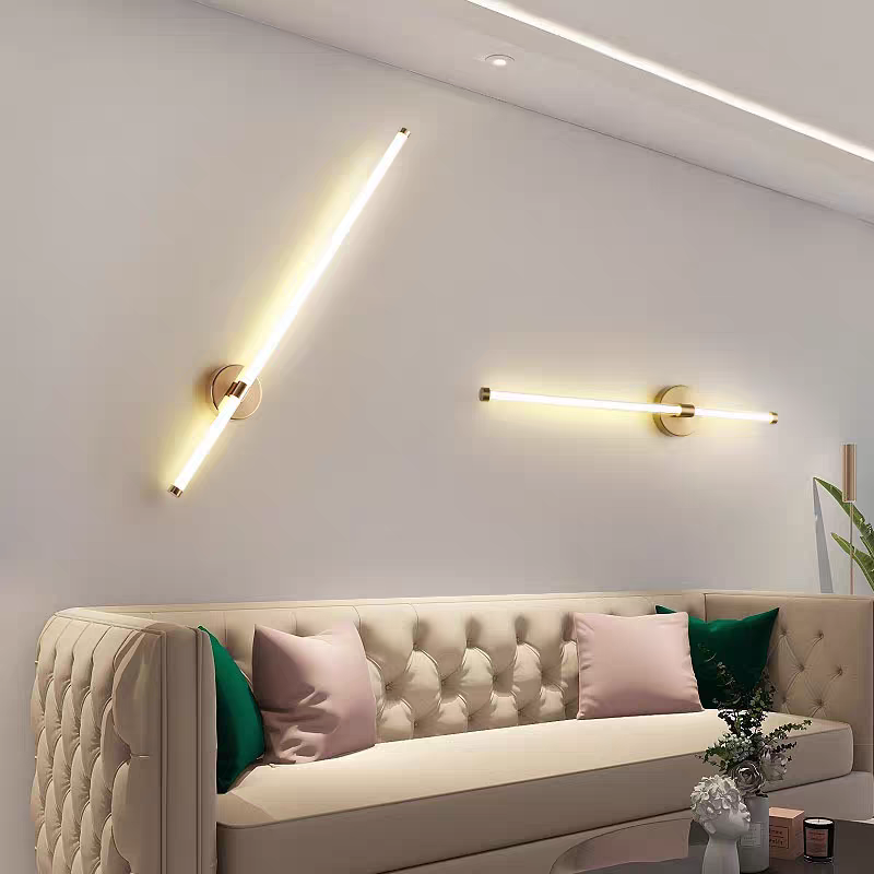Straight Stick Glow Led Warm Walllight