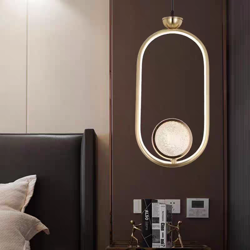 Recatangular Shaped Led Hanging Single Pandent