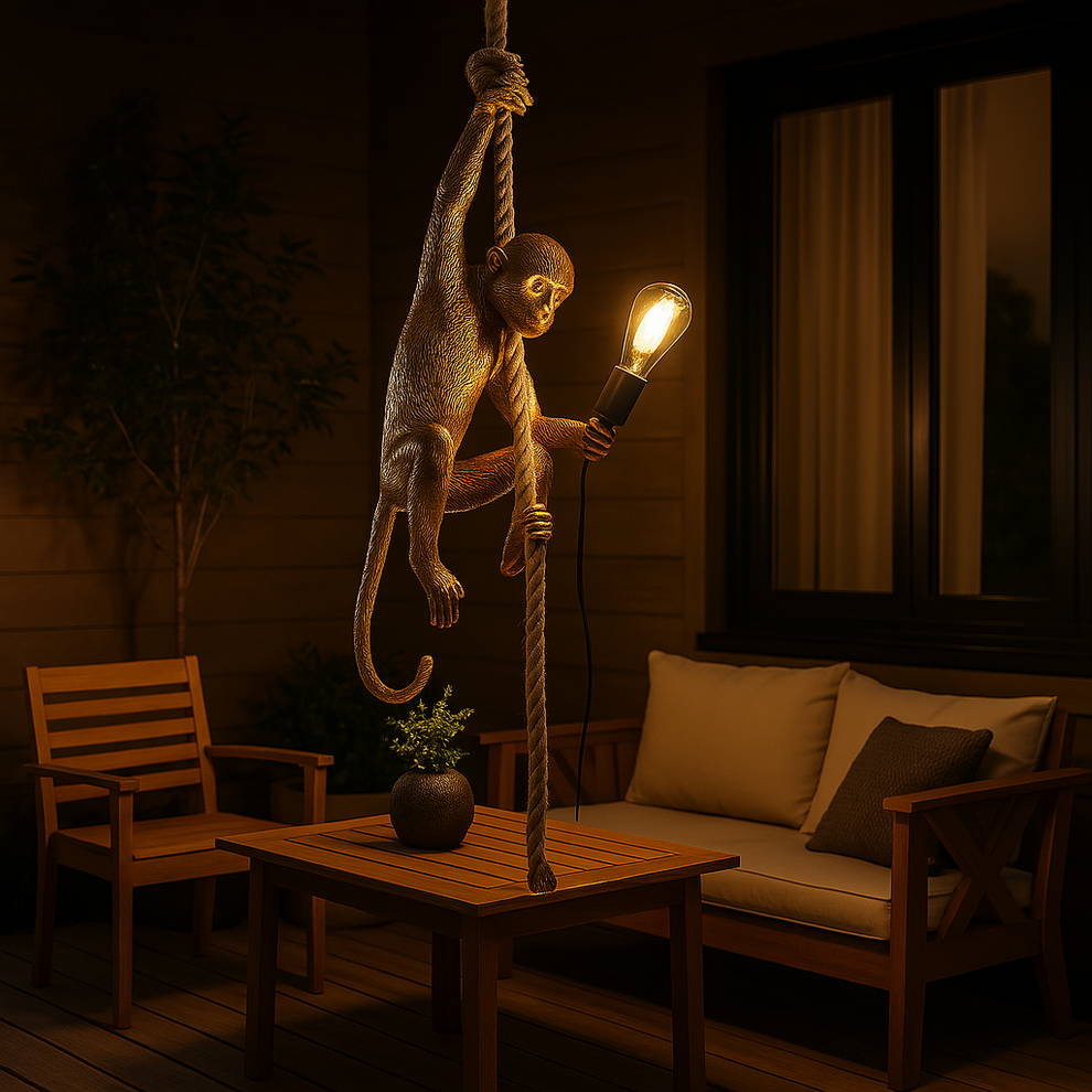 Monkey Edition Hanging Light
