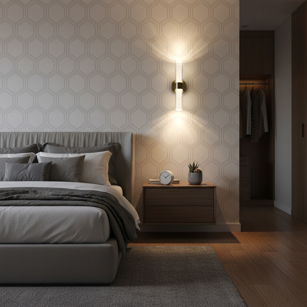 Modern Cylinderical Warm Led Walllamp
