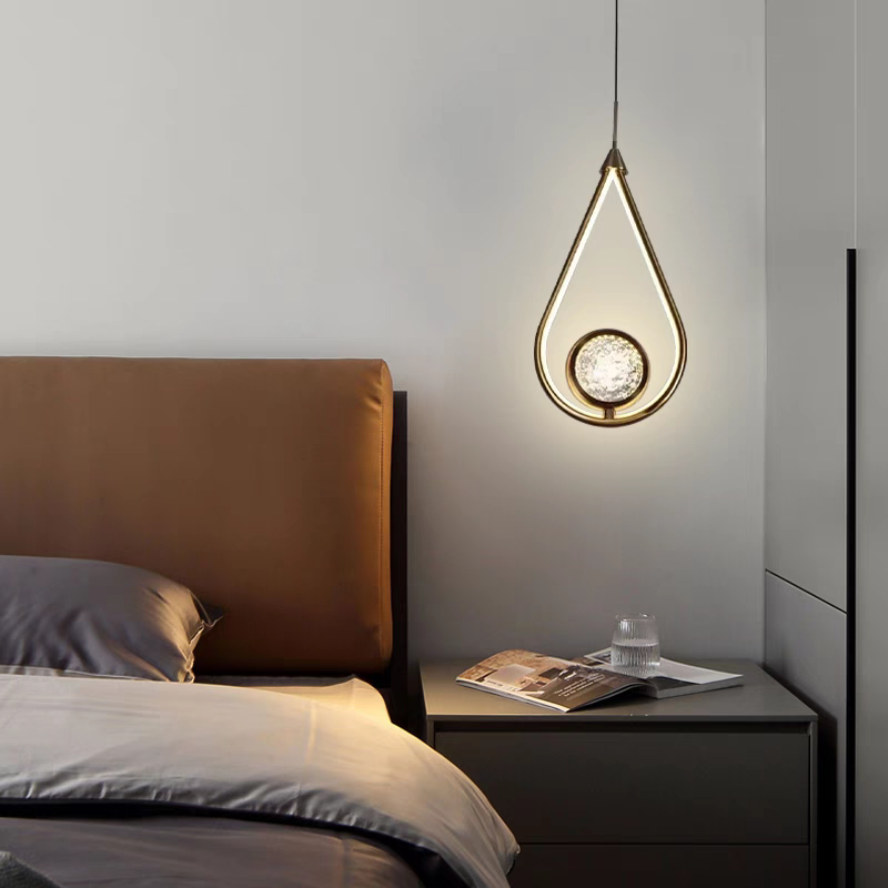 Oval Shaped Led Hanging Single Pandent