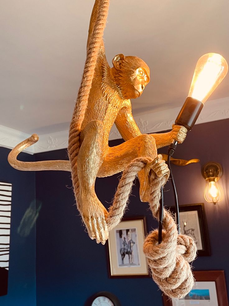 Monkey Edition Hanging Light