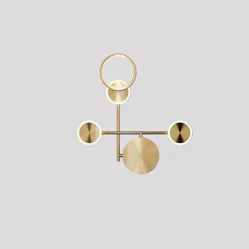 Modern Multi Pendulum Styled Wall Lamp