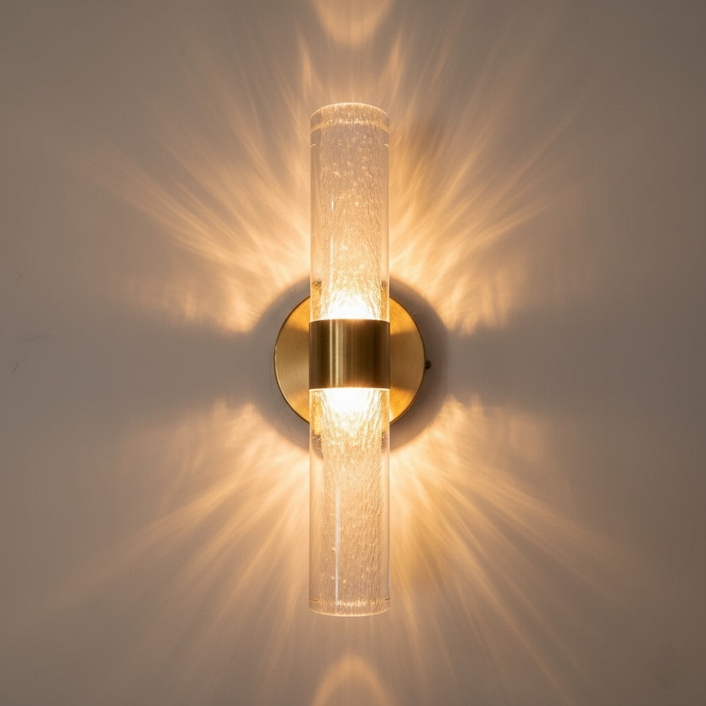 Modern Cylinderical Warm Led Walllamp