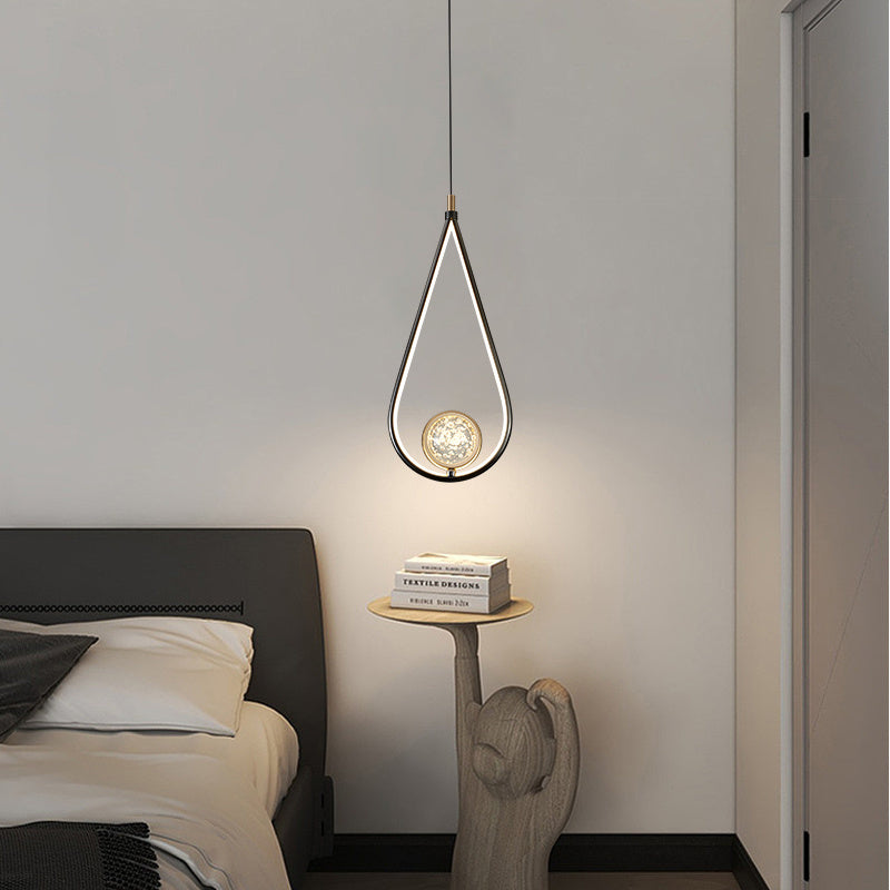 Oval Shaped Led Hanging Single Pandent
