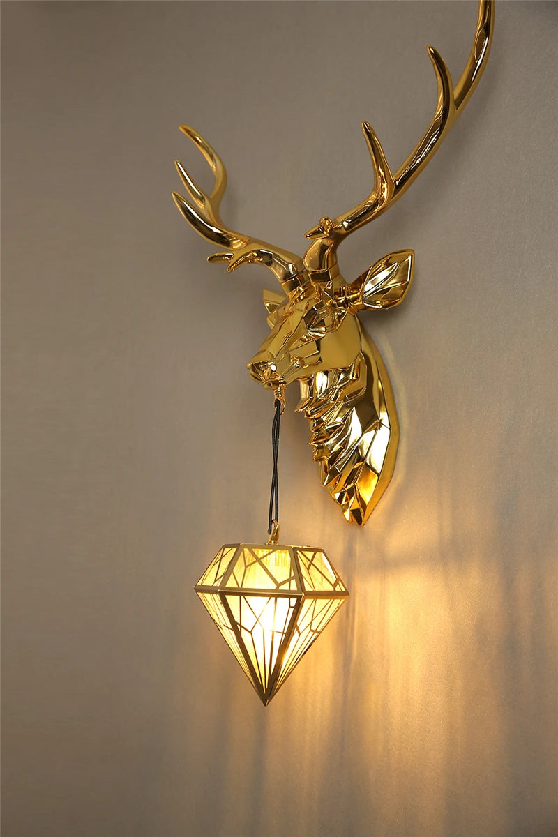 Markhor Scripted Wall Lamp