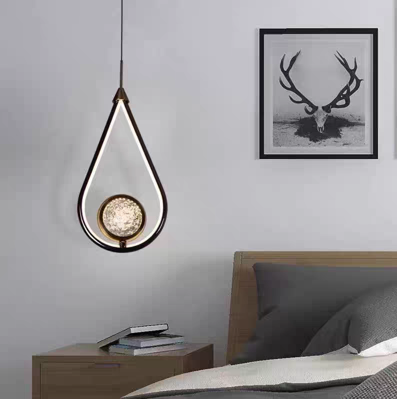 Oval Shaped Led Hanging Single Pandent
