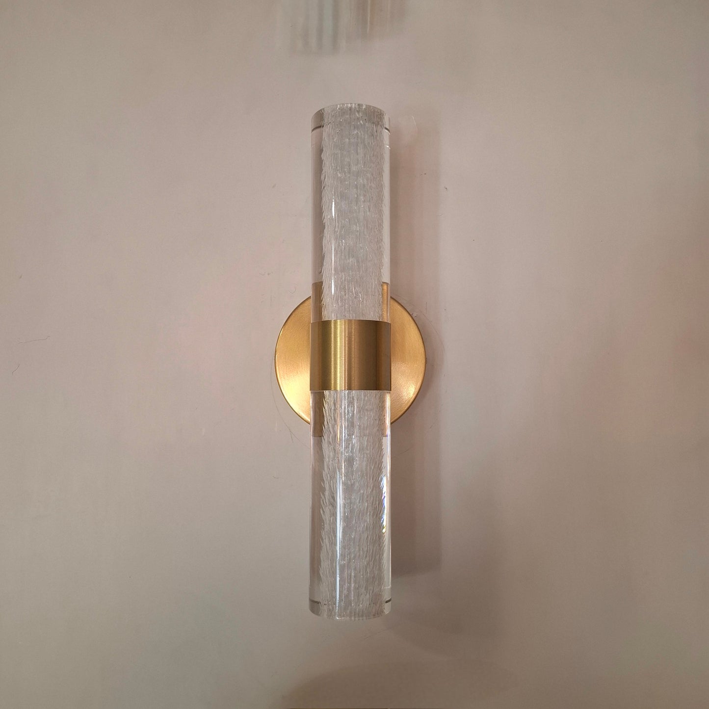 Modern Cylinderical Warm Led Walllamp