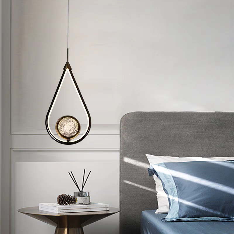 Oval Shaped Led Hanging Single Pandent