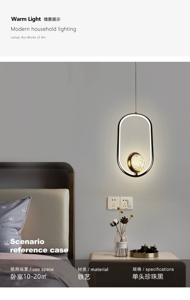 Recatangular Shaped Led Hanging Single Pandent