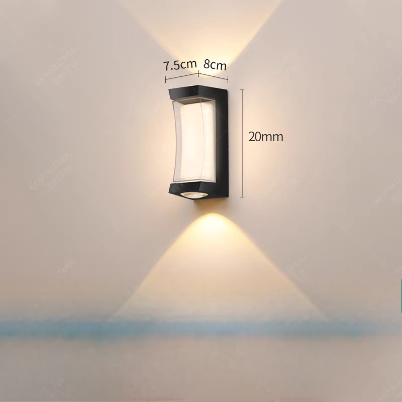 Triple Led Elevation Outdoor Wall Light