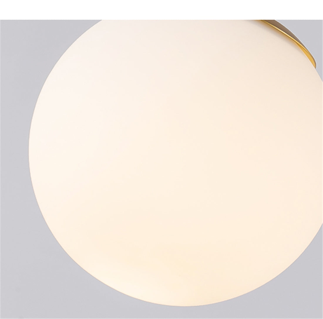 Brass Globe Golden Wallhanging Walllight
