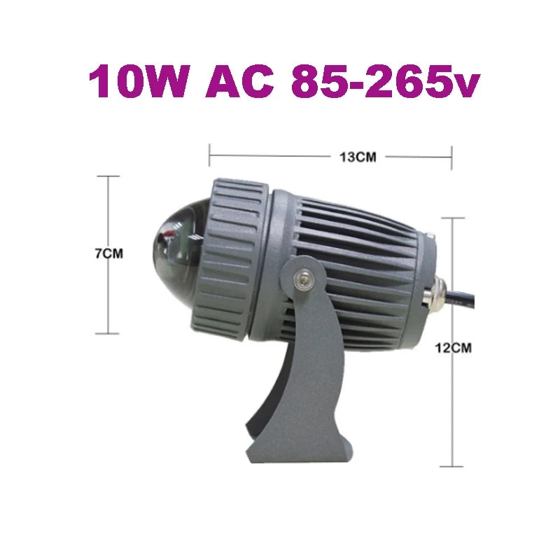 Led 10 Watts Warm Beam Outdoor Light