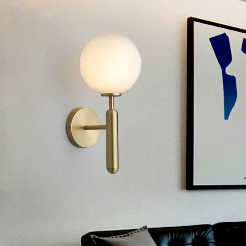 Nordic Brass Golden Wallight