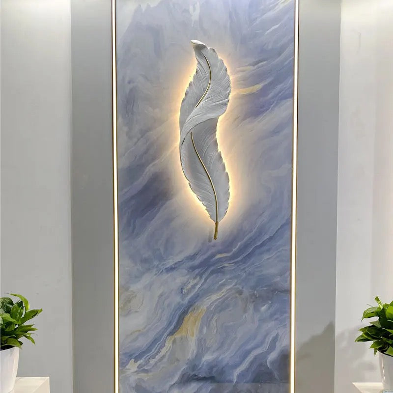 Decorative Led Leaf Indoor Walllamp