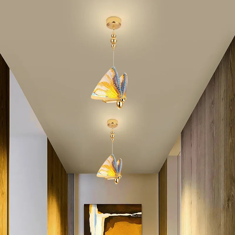 Colorfull Butterfly Hanging Light