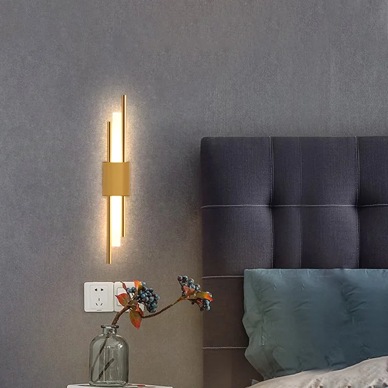 Modern Led Golden Golden Walllamp