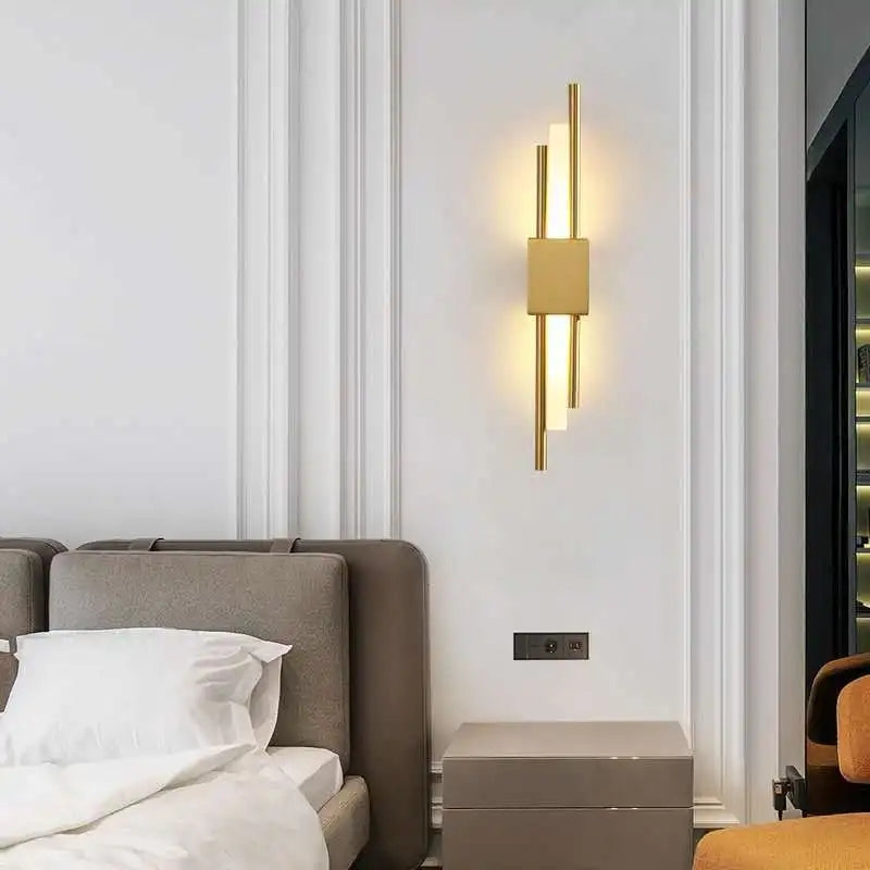 Modern Led Golden Golden Walllamp