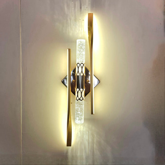 Golden Metallic Antique Wall Light