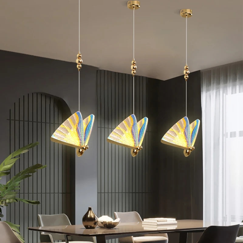 Colorfull Butterfly Hanging Light