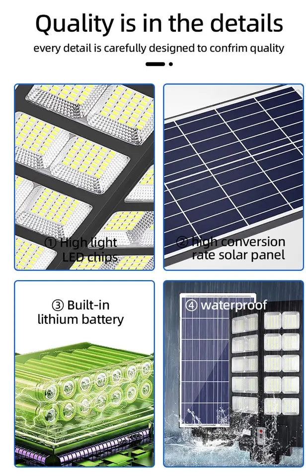 Solar Street Lights 200W 300W 400W