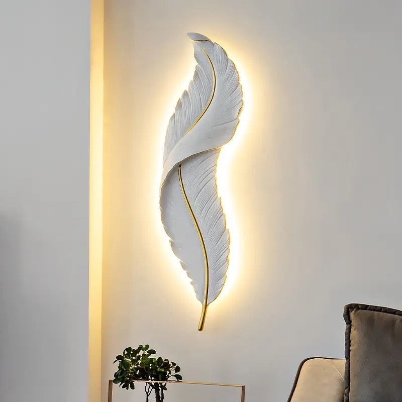 Decorative Led Leaf Indoor Walllamp