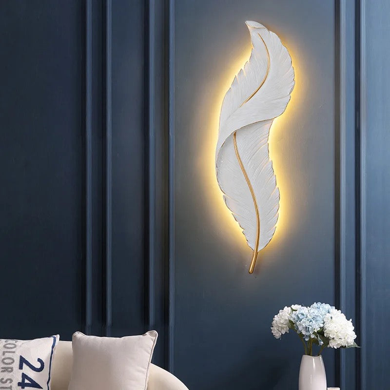 Decorative Led Leaf Indoor Walllamp