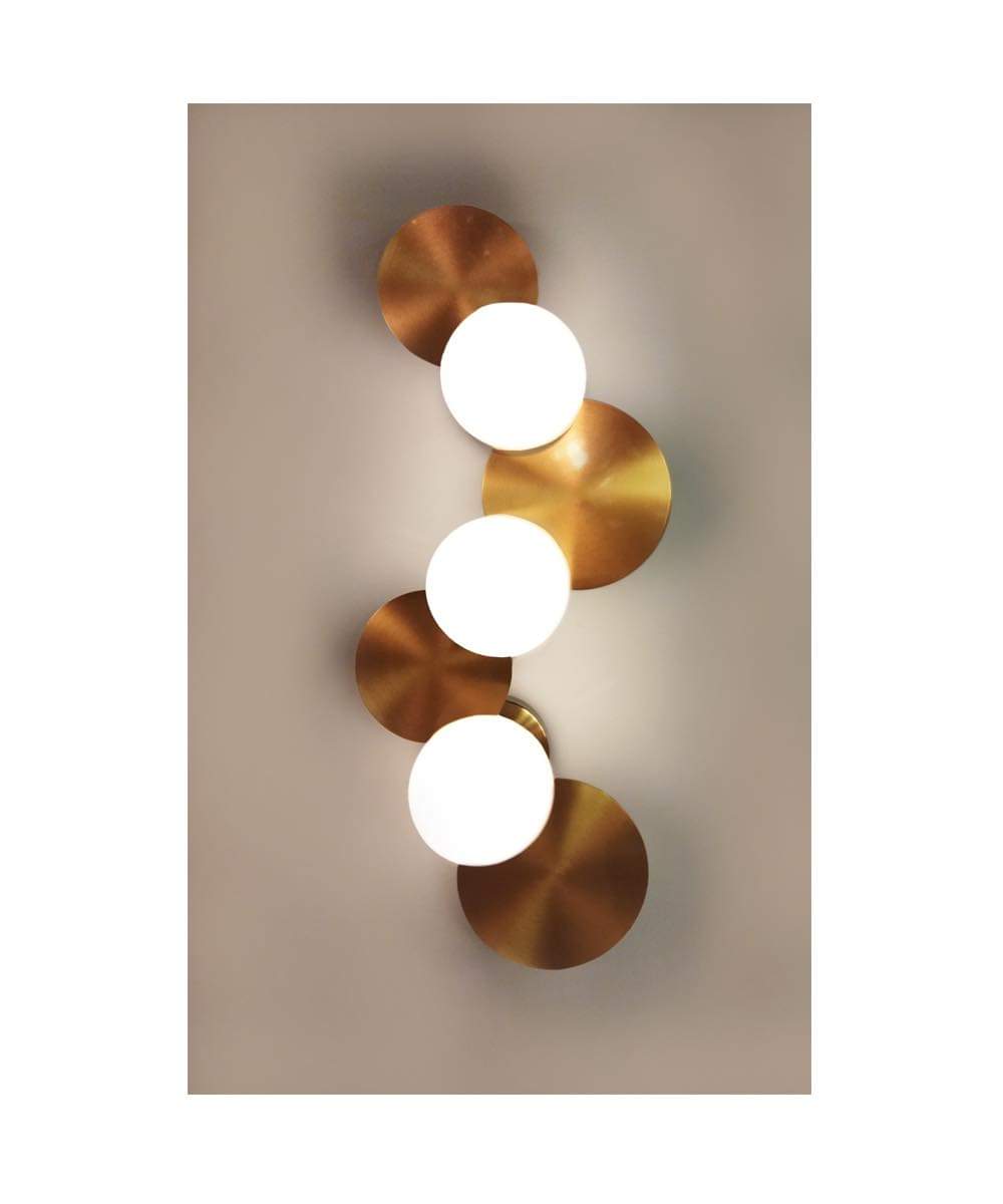 Golden Globe Modern Wall Light