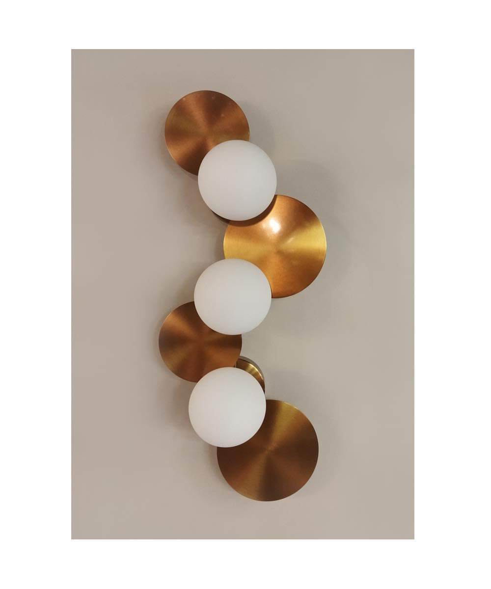 Golden Globe Modern Wall Light