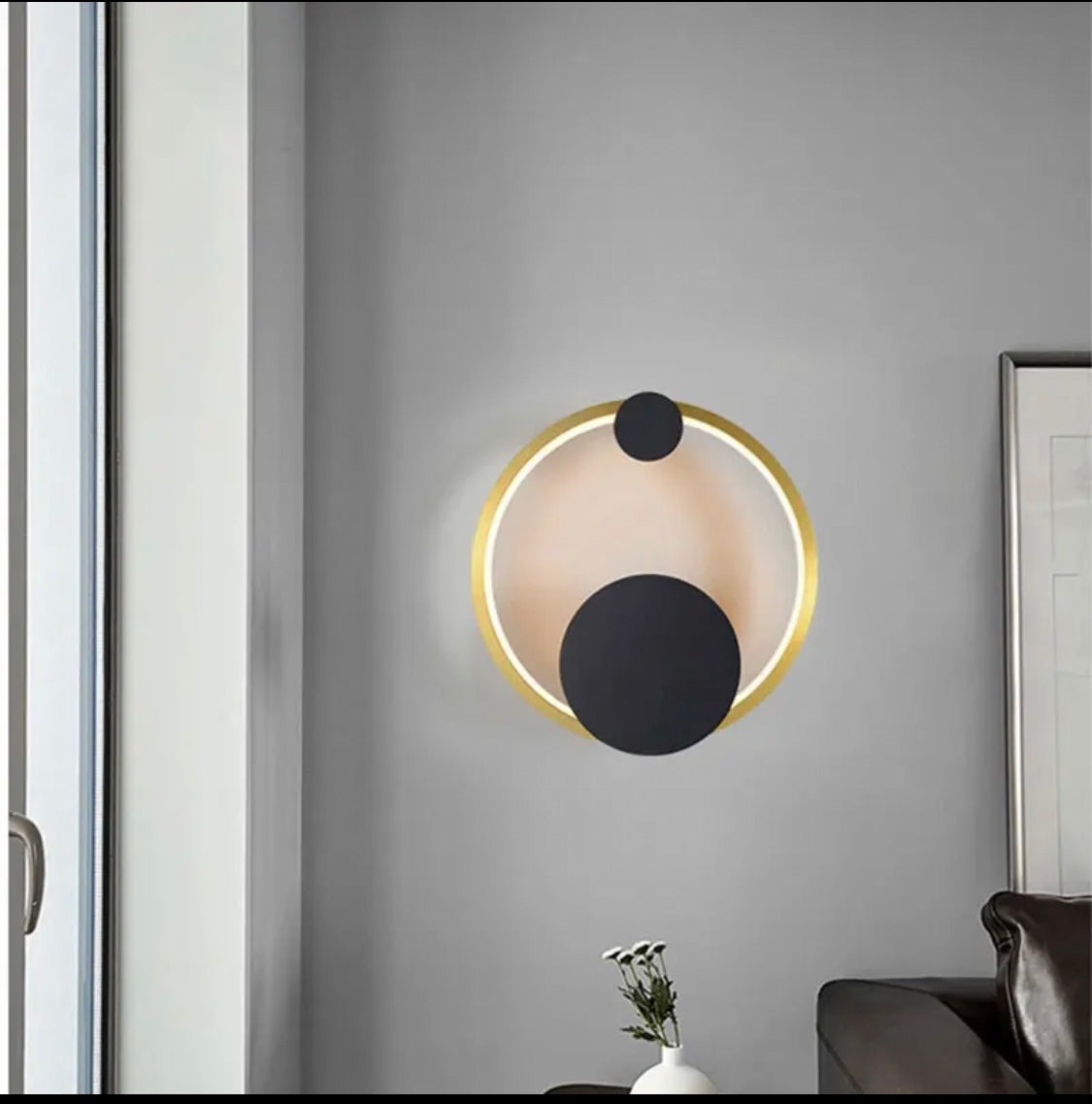 Modern Led Round Walllight