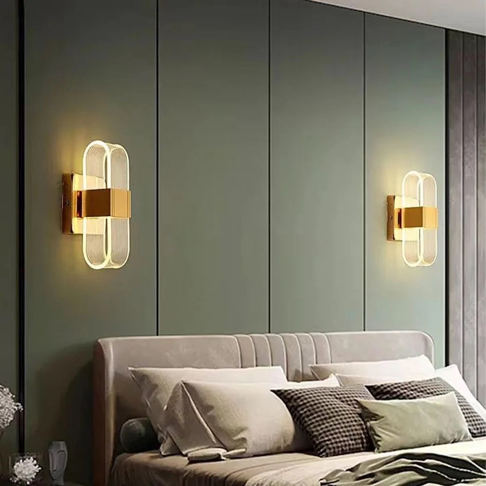 Designers Acrylic Led Strip White Wall Light