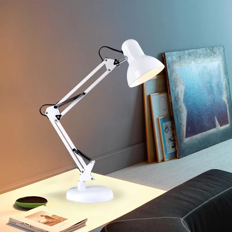 Table Study Lamp Black & White