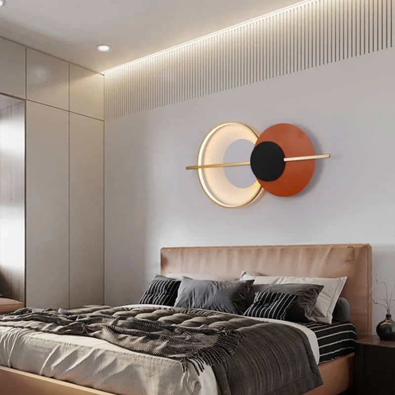 Quad Rounded Modern Led Walllight