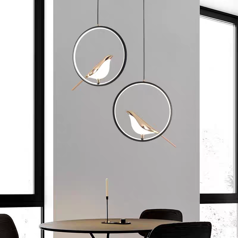 Single Led Sparrow Styled Hanging Light