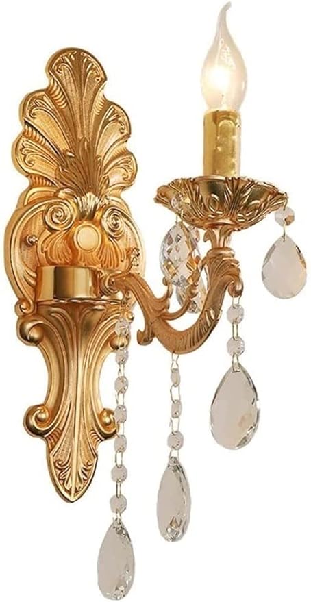 Antique Traditional Royal Candle Style Walllamp