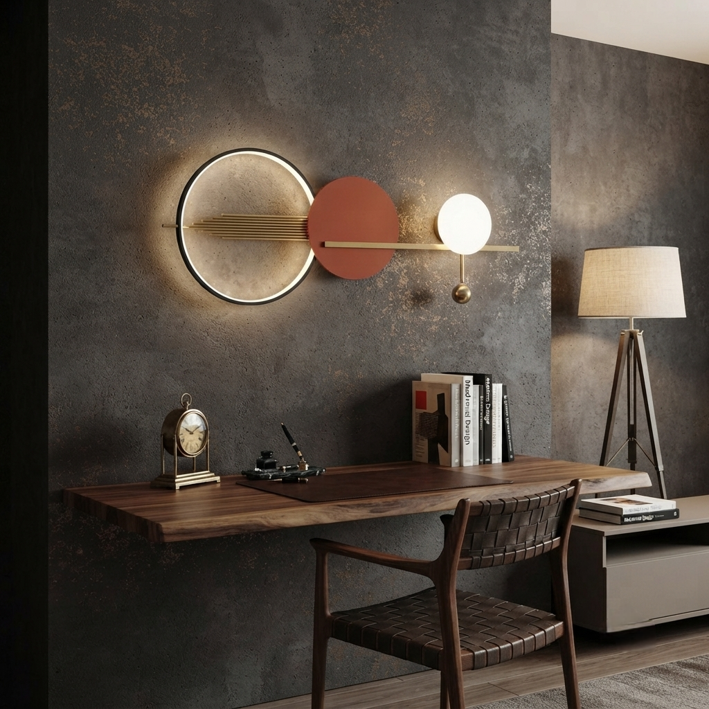 Led Decoristic Big Circular Wall Light