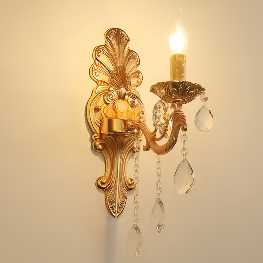 Antique Traditional Royal Candle Style Walllamp