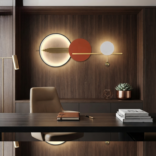 Led Decoristic Big Circular Wall Light