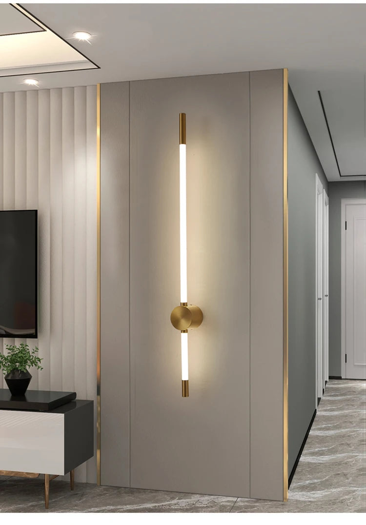 Straight Stick Glow Led Warm Walllight