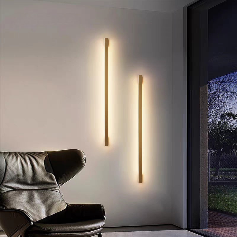 Modern Back Light Led Warm Walllight
