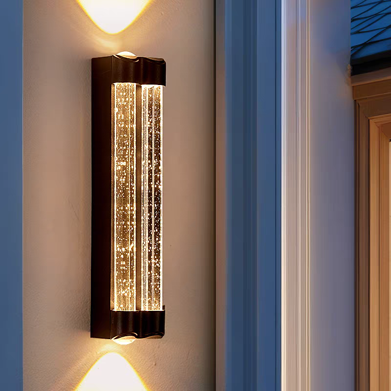 Double Crystal COB Outdoor Light