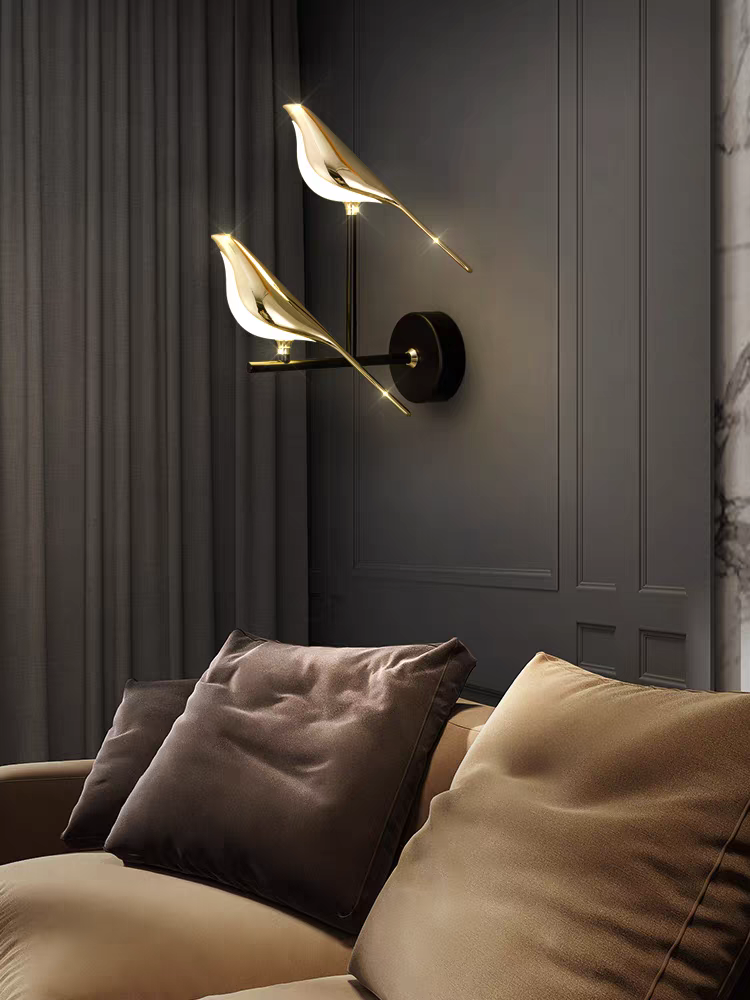 Led Double Sparrow Room Walllamp