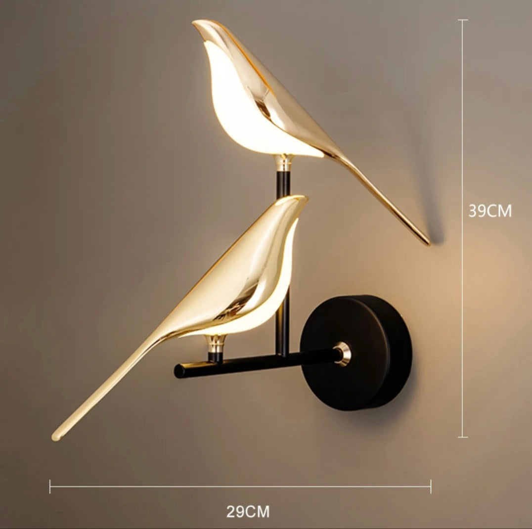 Led Double Sparrow Room Walllamp