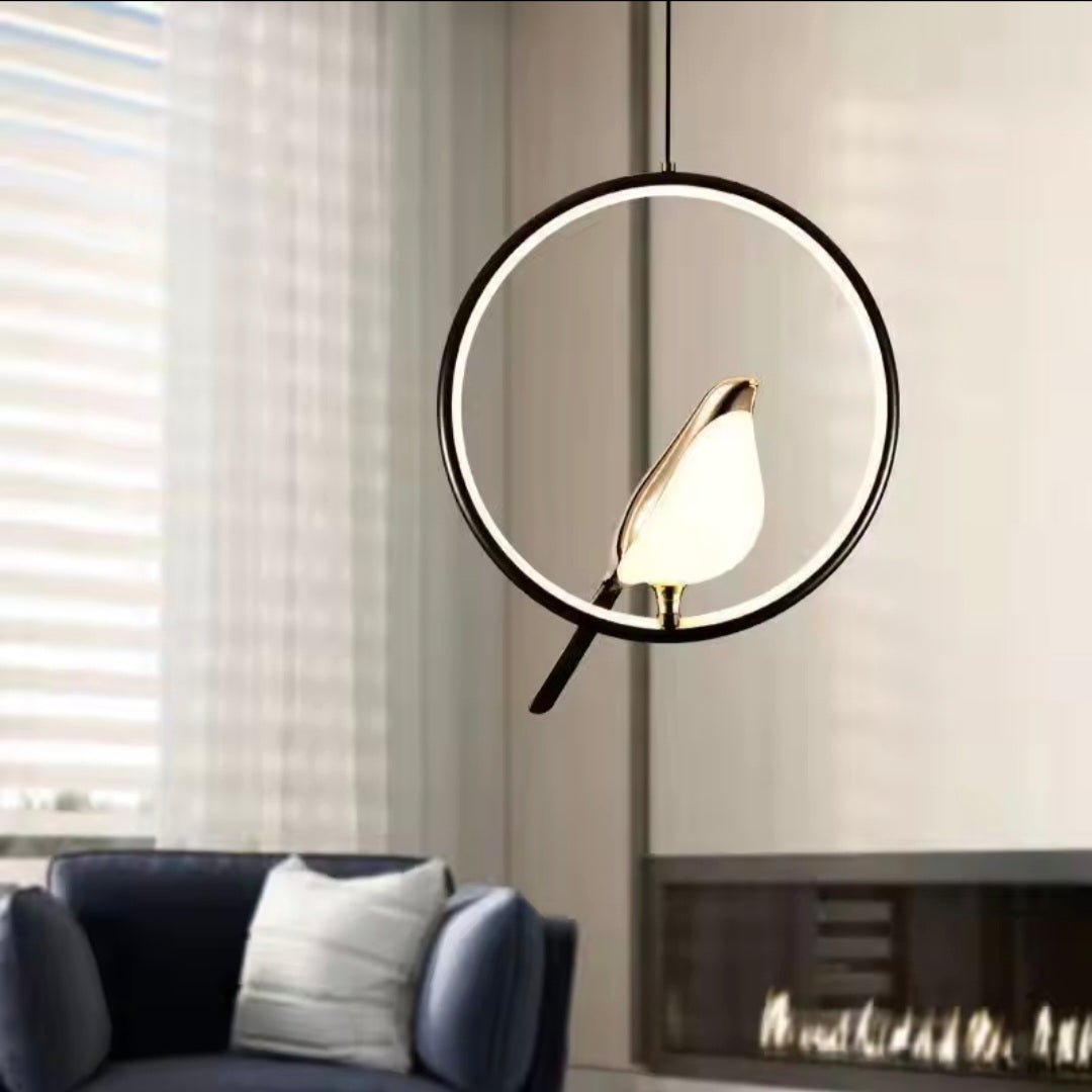 Single Led Sparrow Styled Hanging Light