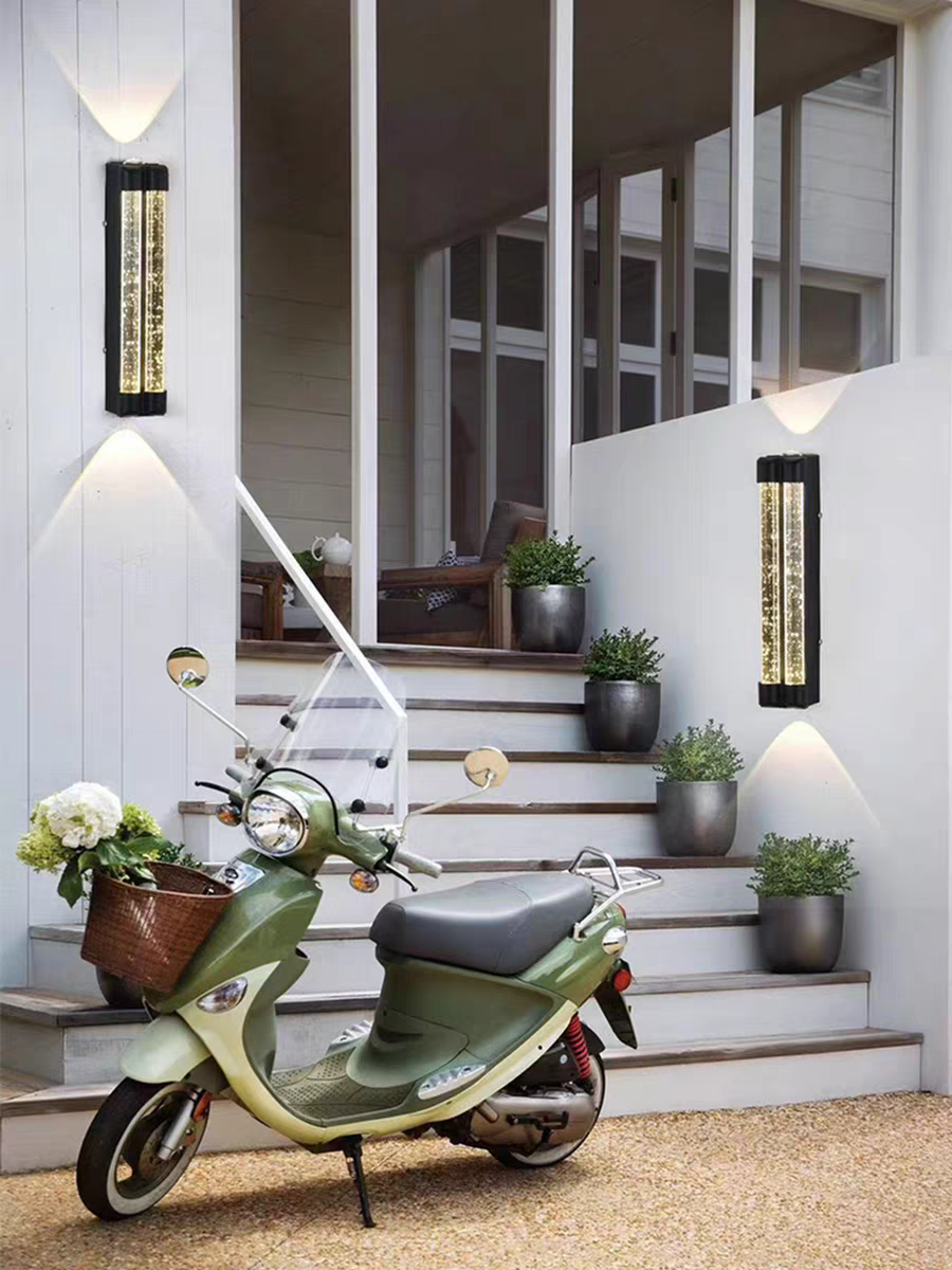Double Crystal COB Outdoor Light