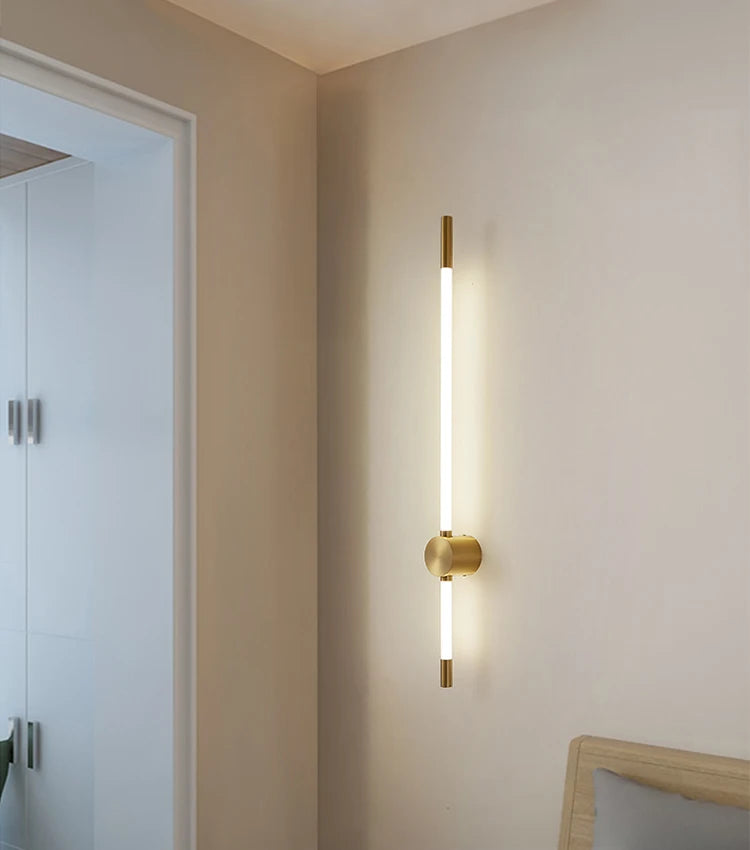 Straight Stick Glow Led Warm Walllight